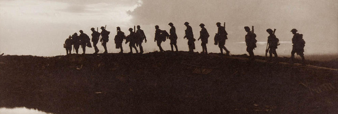World War I soldiers by Frank Hurley