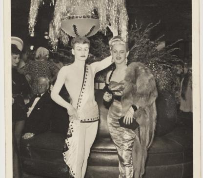 At the Artists ball 1950 Sydney