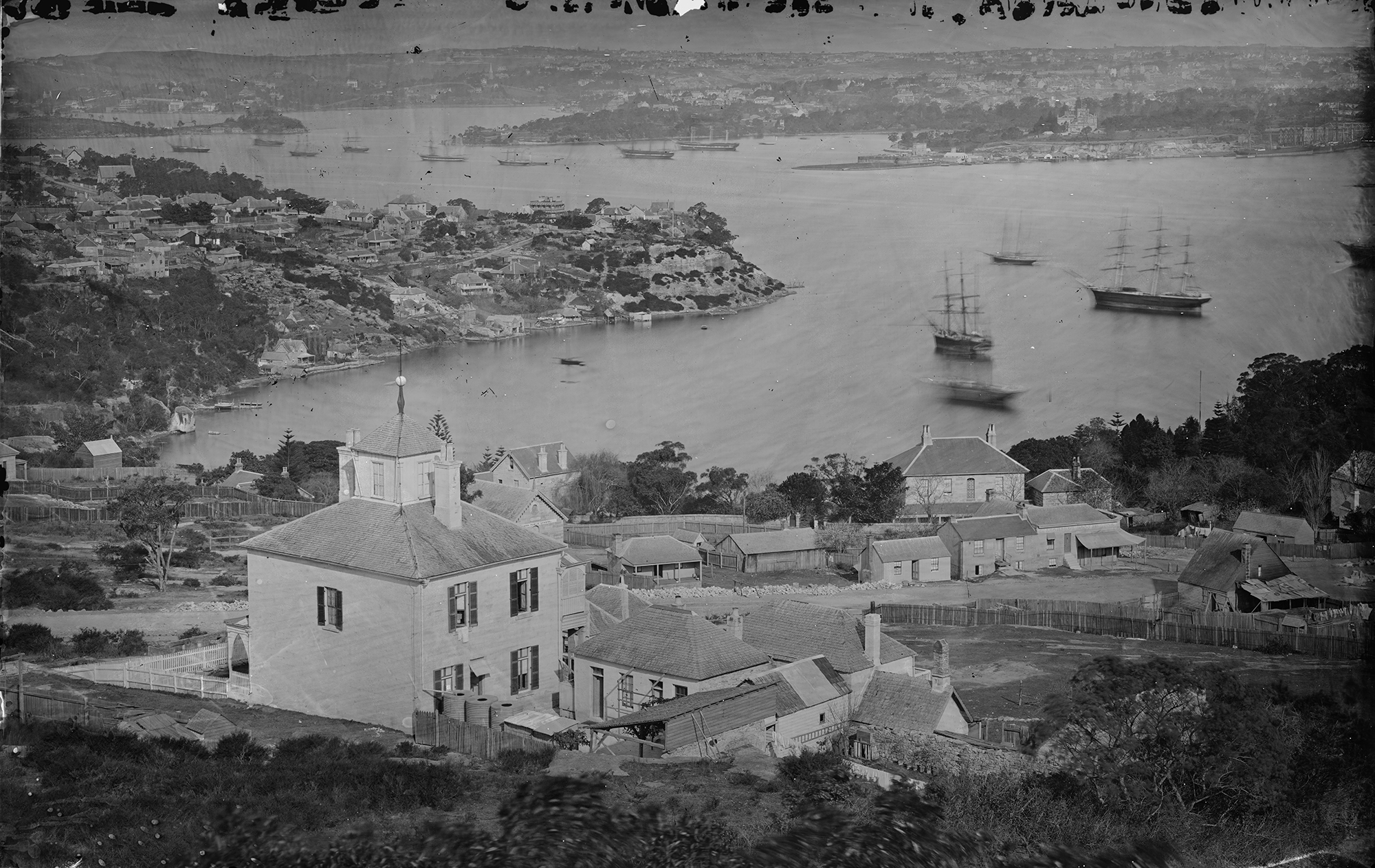 Restored panorama of Sydney from the Holtermann collection. 