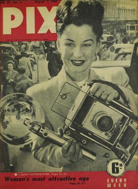 Pix Magazine cover 7 August 1948